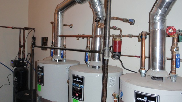 Water Softener,  Water Heaters and Recirculating Pump