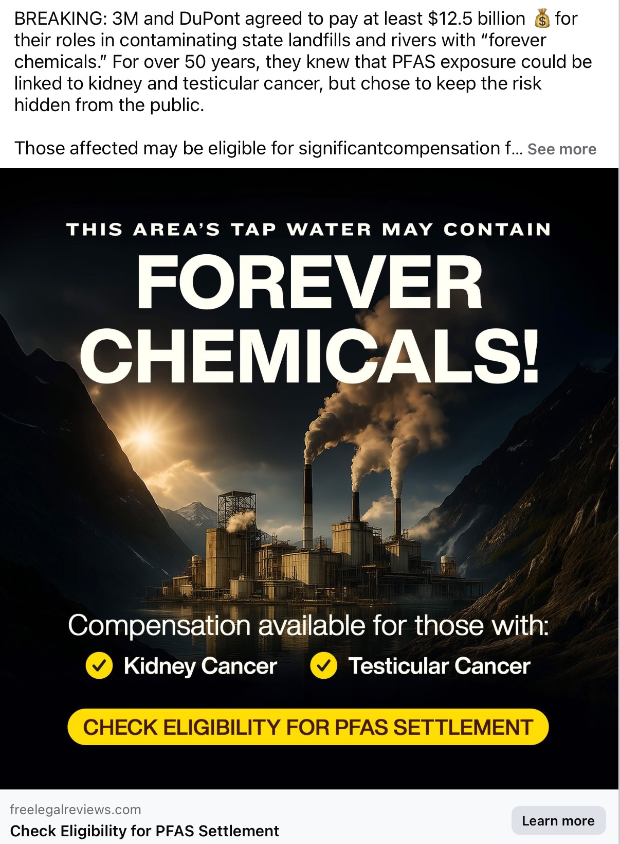 Rethinking Forever Chemicals