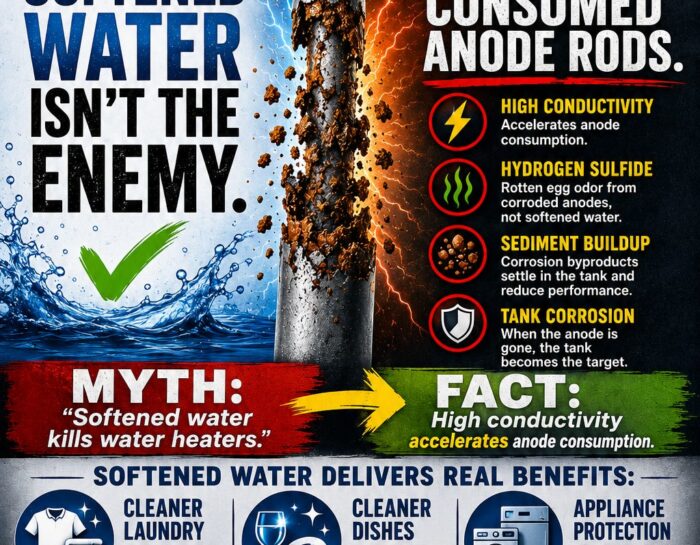 Softeners don’t hurt water heaters